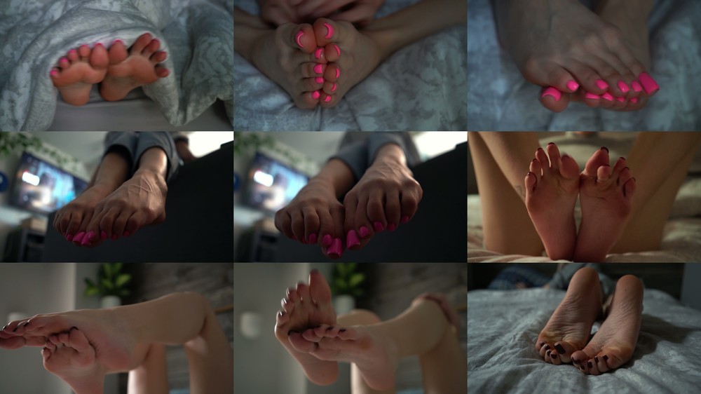 Imilia Audley - Feet JOIstravaganza Set D