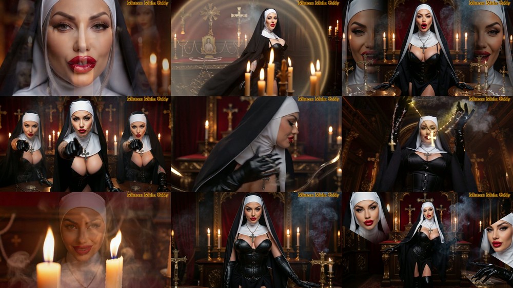 Mistress Misha Goldy - I’m Your Good Nun… Until I Make You Cum