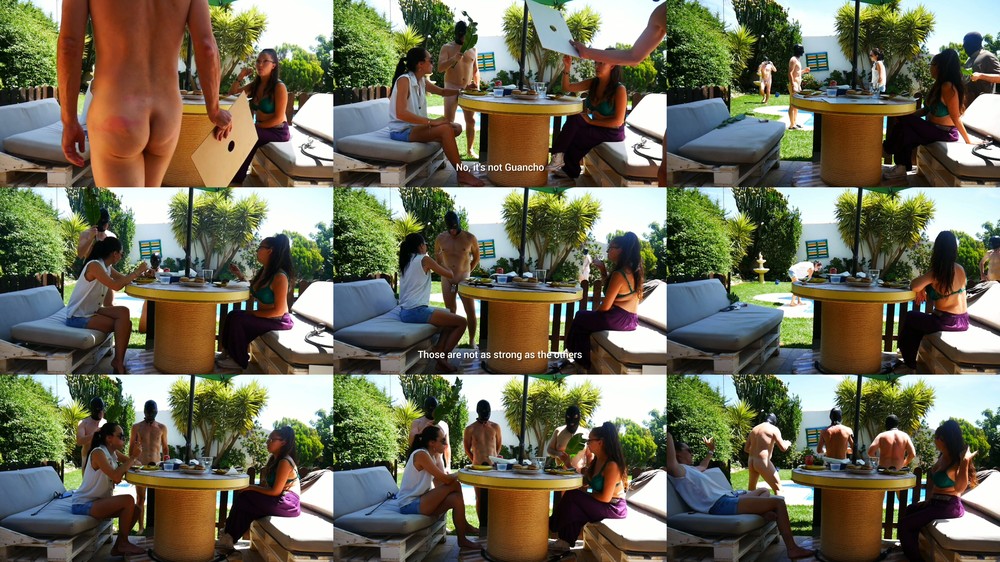 Domina Ghalia and Domina Isis - LADIES Ghalia and Isis Eating after a DAY of filming