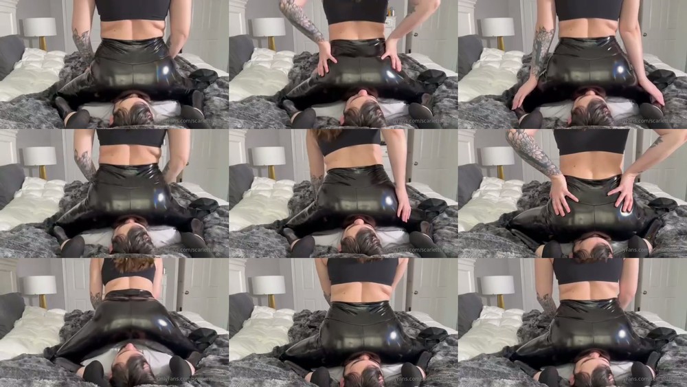 Fetish Nature Films - Latex Face Farting!