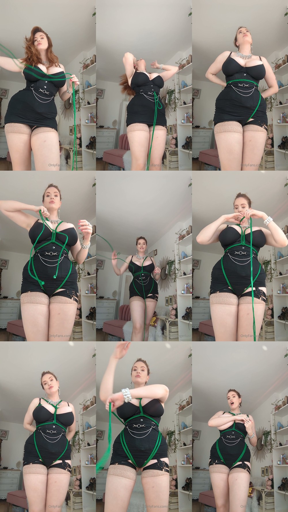 Lady Ginger Lust - Rope Play Love And Gratitude