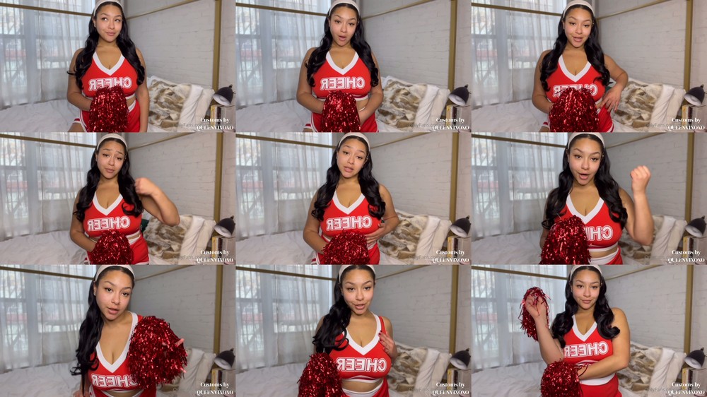 Queenvixoxo - Princess Victoria - Cheering You On! Cheerleader CEI with Cum Countdown