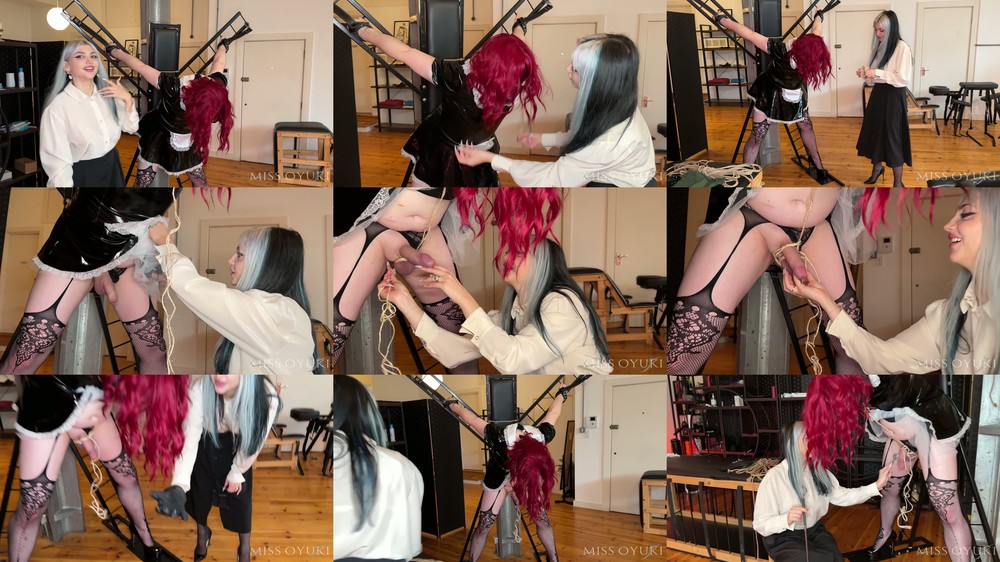 Miss Oyuki - Maid Is Met With Punishment Part 2 CBT Predicament