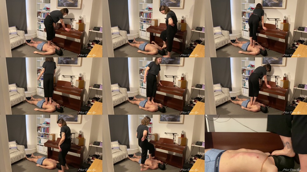 Miss Demi Lux - The Domme Next Door - Barefoot Trampling My Tinder Date