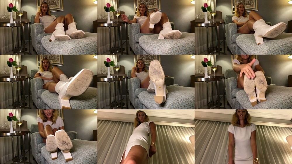Mona Wales - Busting Your Balls With My White Boots