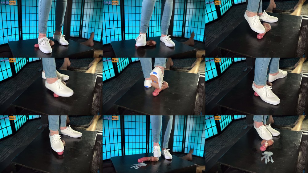 Kittybegood - Mistress KBG - Cock Crushing Keds Shoejob Trample