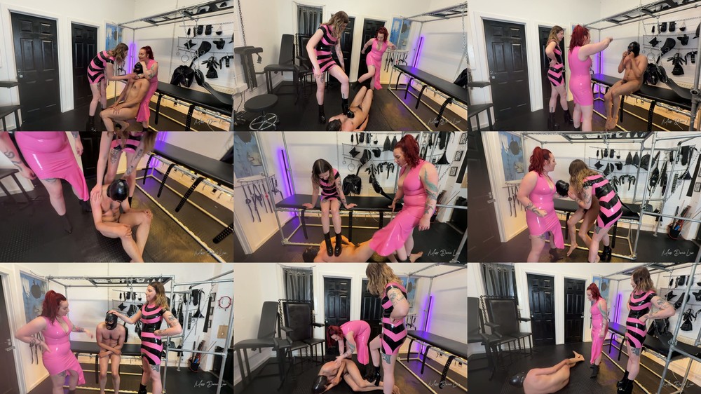 Miss Demi Lux - The Domme Next Door - Beating Down The Loser With Hannah Blake