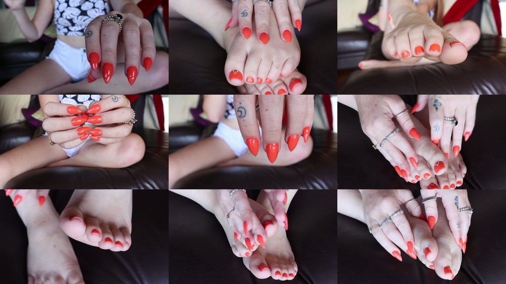 Goddess Roxy - Mani Pedi Worship