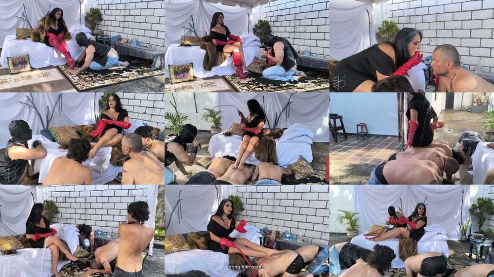 Latin Beauties in High Heels - Presented before the Cruel Queen K part 3 Amusement for the Queen