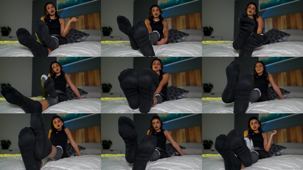 Mistress Enola Fetish - I Decide How Mistres Enola Socks JOI CEI 4K