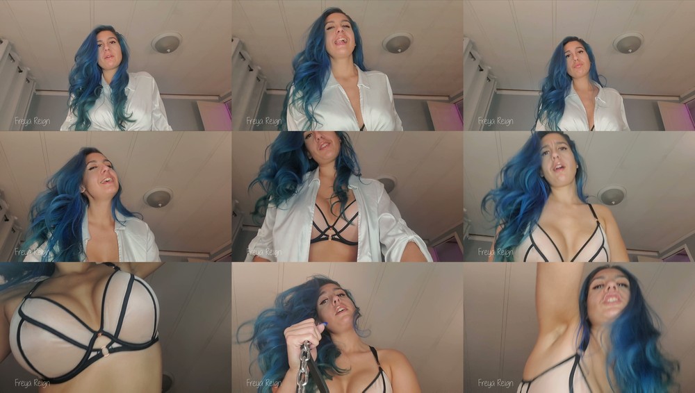Freya Reign - Let Me Use Your Hole POV Pegging Femdom GFE and Degrading