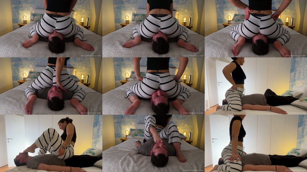 Mistress Enola Fetish - Breathless Under Goddess Kelly Bouncing Face Sitting Scissor Crush Foot Domination Fullhd