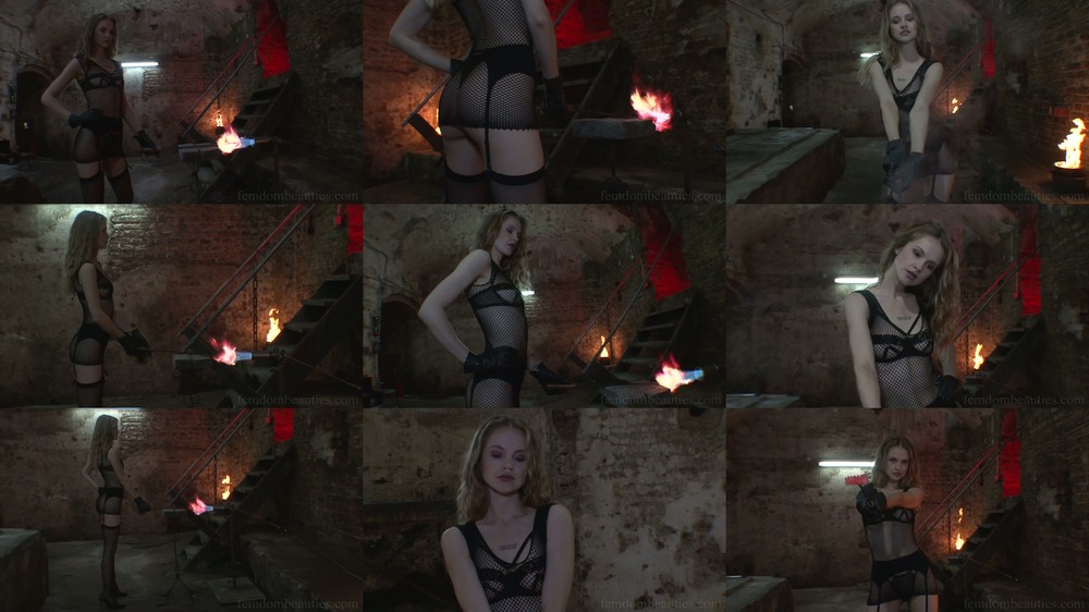 Femdombeauties - German Goddess Varvara - Time For Burns