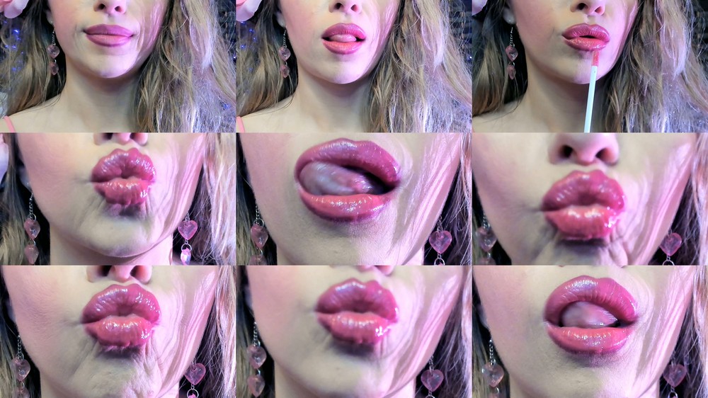 Petite Mercy - Sexy Glossy Pink Lipliner lipstick gloss Application