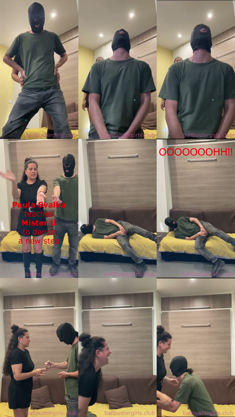 Ballbuster Girls Club - 3 Clips In 1
