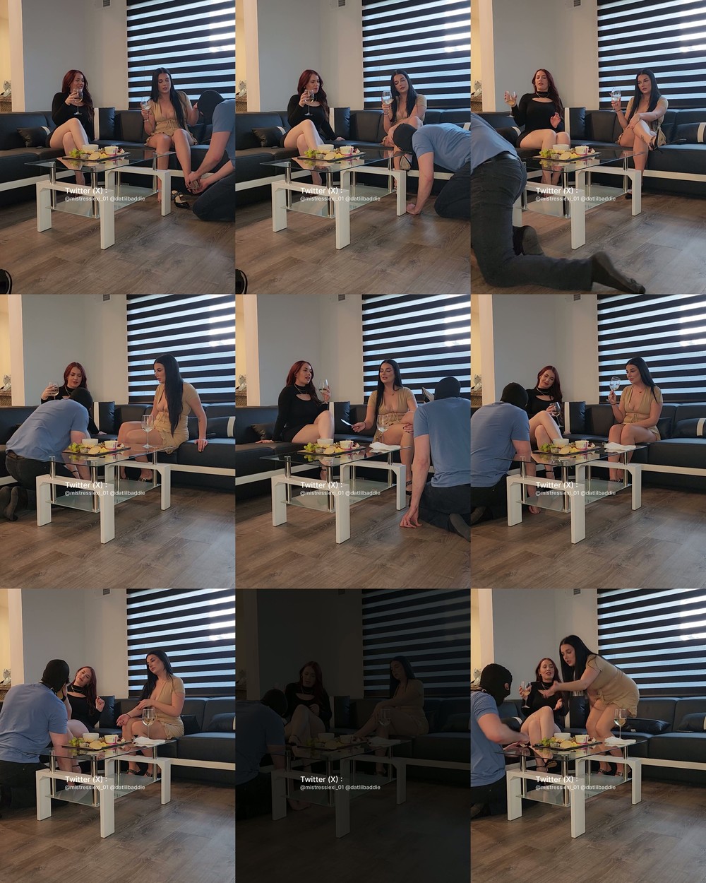 Worship Ariana and Lexi Unlaced - Shared Cuck Foot Worship and Shoe Cleaning Before Our Date Night