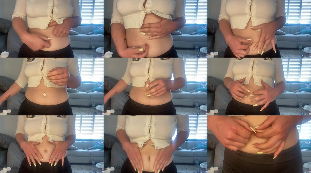 Delilah Jynx - How much can I stuff into my belly button