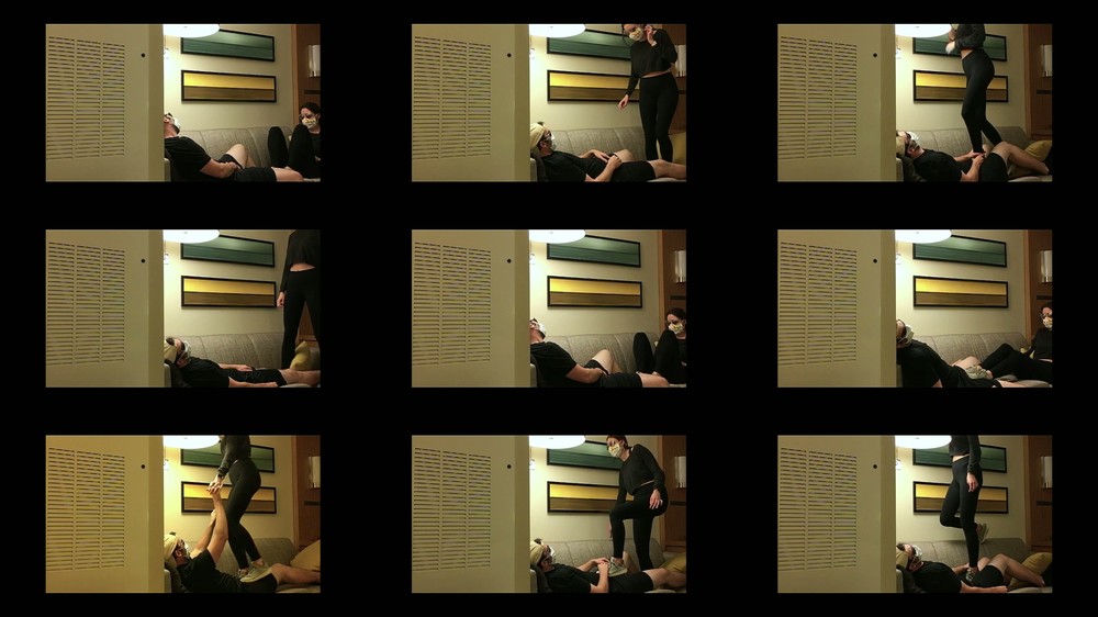 ONLYBALLKICKING - Lauren - Stomping And Standing Ballbust