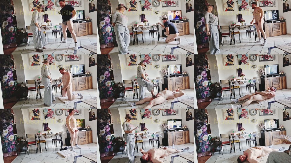Muscle Ballbusting - Nicolasmusclebb - Mafia Girl Comeback Ballbusting Sept 25