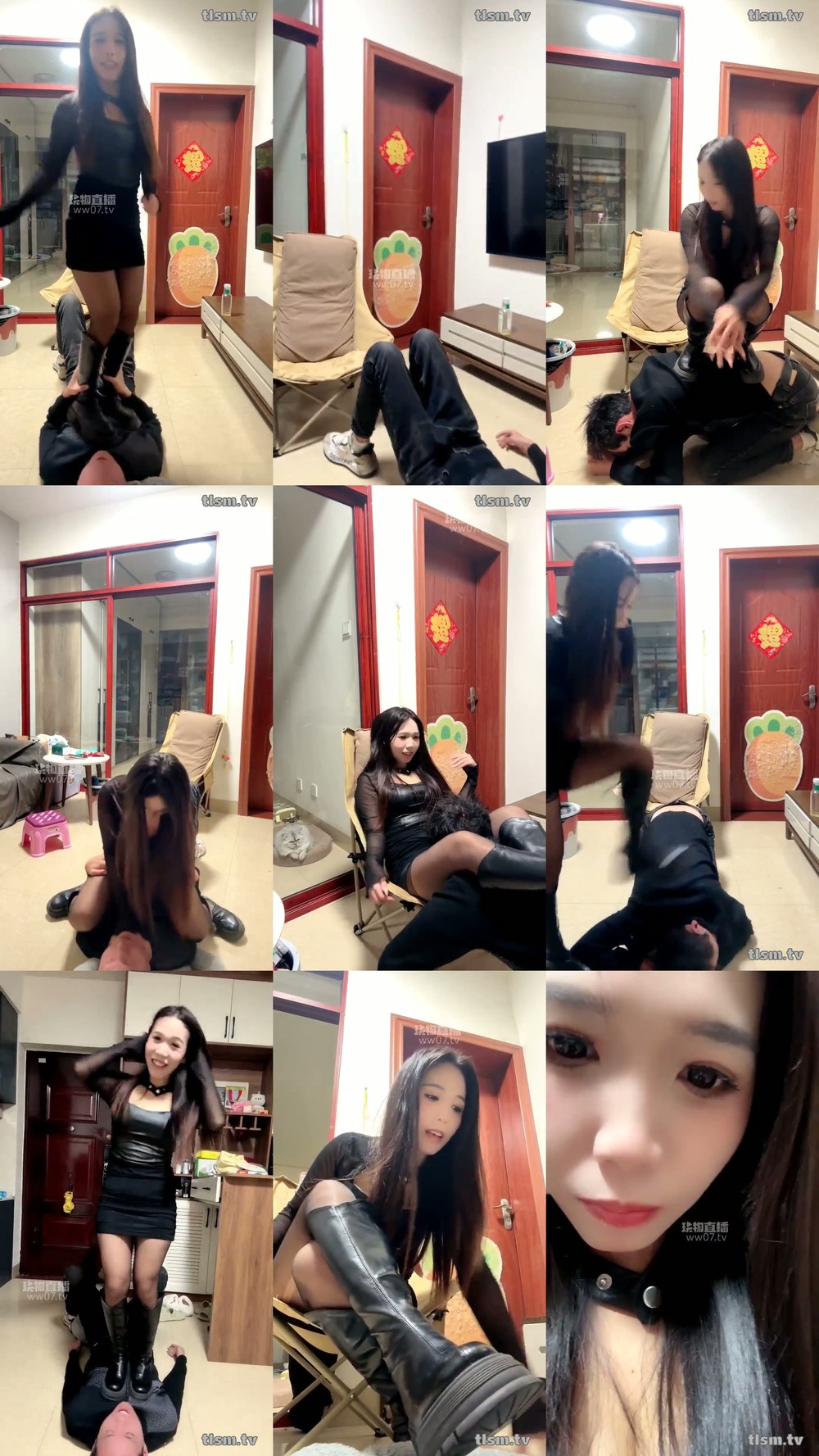 Taolusm - Anna - Long Boots, Stomping, Dancing, Sitting On Face, Suffocating, Kicking, Stomping On Face, Playing With Dog