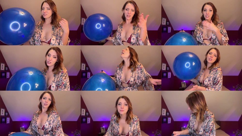 Sneeze Goddess - Sneezing During A Balloon Video