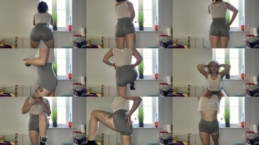 Delilah Jynx - Ass focused workout with your hot PT