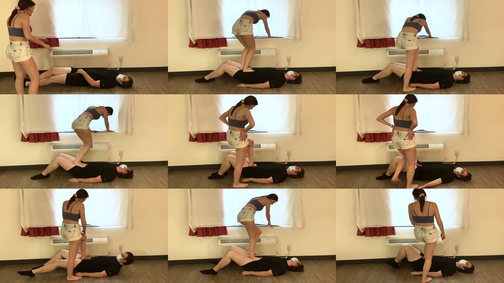 ONLYBALLKICKING - Cracked Eggs Ballbusting Trample