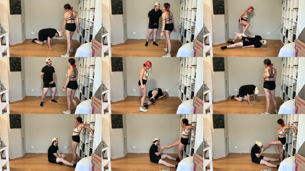 ONLYBALLKICKING - Timbs Ballbusting Foot Domination