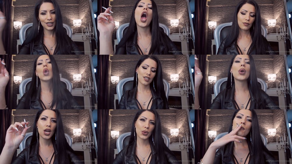 Mistress Lexa - Mistress Smoking Leather Domination