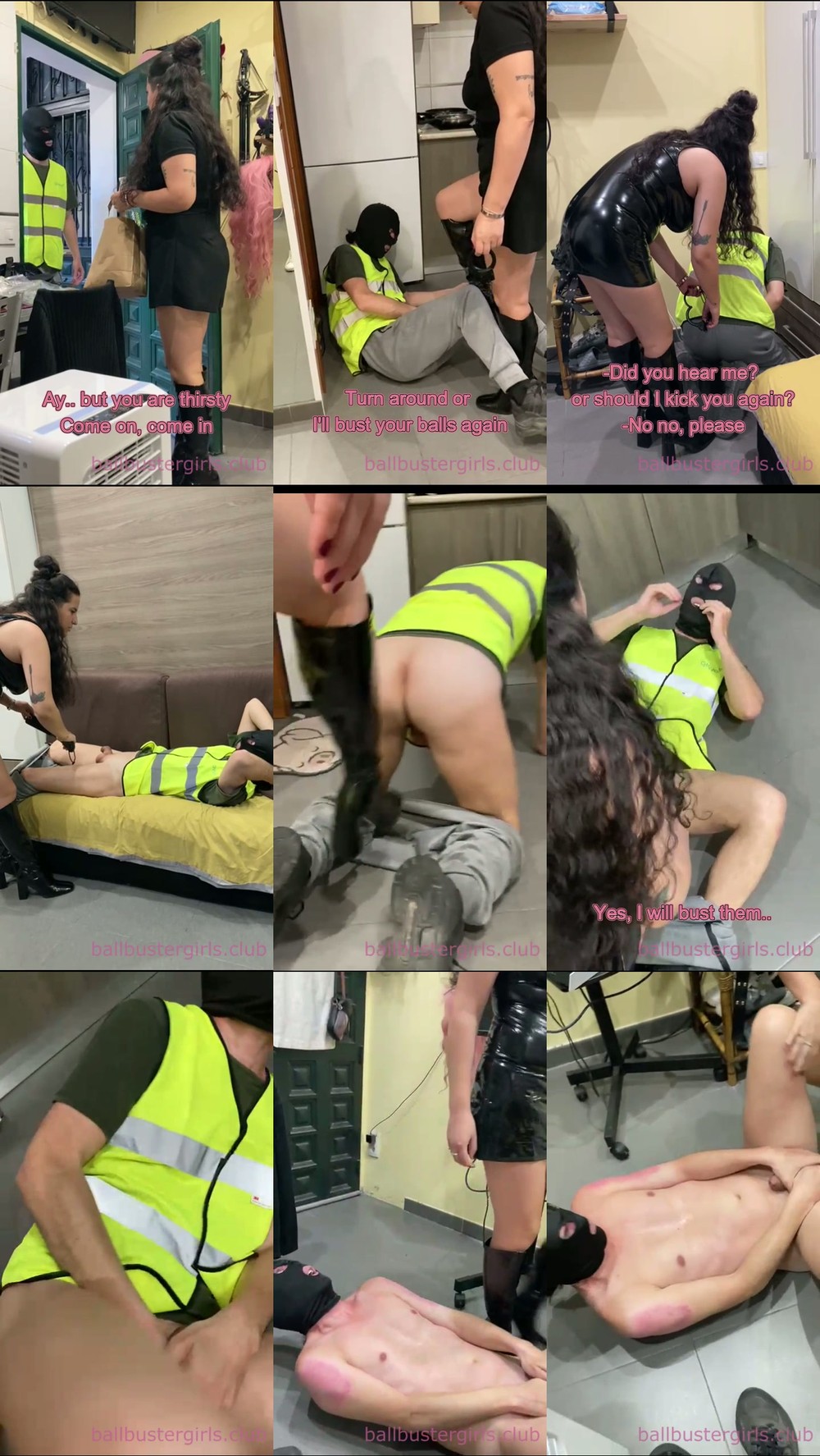 Ballbuster Girls Club - Thirsty Delivery Man
