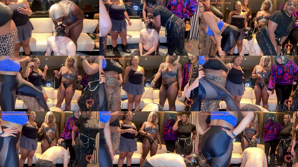Goddess Satin Female Domination - Sadistic Satin - Brit Bitch Boy Group Humiliation Domination
