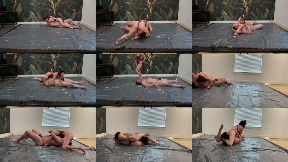 Herculess Domain - Veve Lane Vs Hercules Oil Wrestling For Control