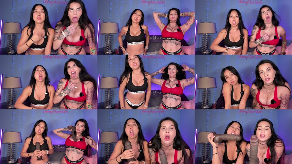 TheLanadelRayx - Double Domme BBC GOON with Jenny New York