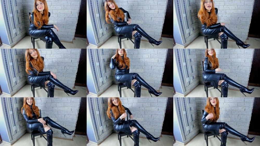 JuliaCrown - Leather high knee boots JOI