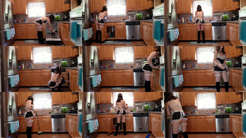 Sage Eldritch - Spying on Your Cleaning French Maid