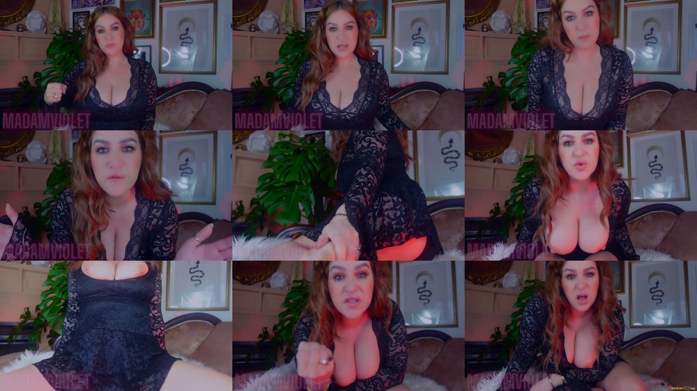 Goddess Madam Violet - The JOI of and OBEDIENT Dick