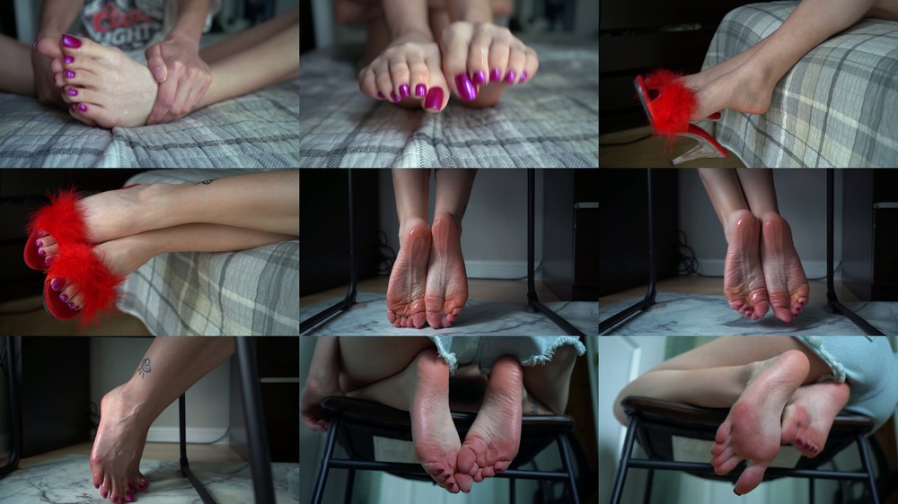 Imilia Audley - Feet JOIstravaganza Set E