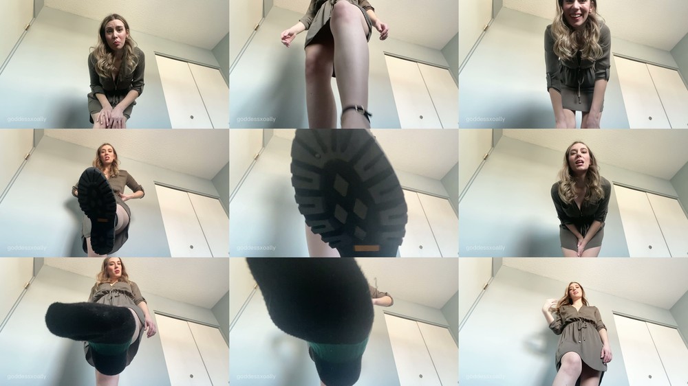 Goddess Ally Etana - Squished like a bug