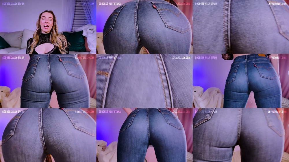 Goddess Ally Etana - Rough Denim Facesitting
