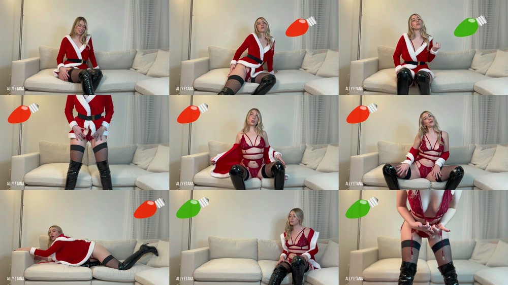Goddess Ally Etana - Red Light, Green Light (Holiday Edition)