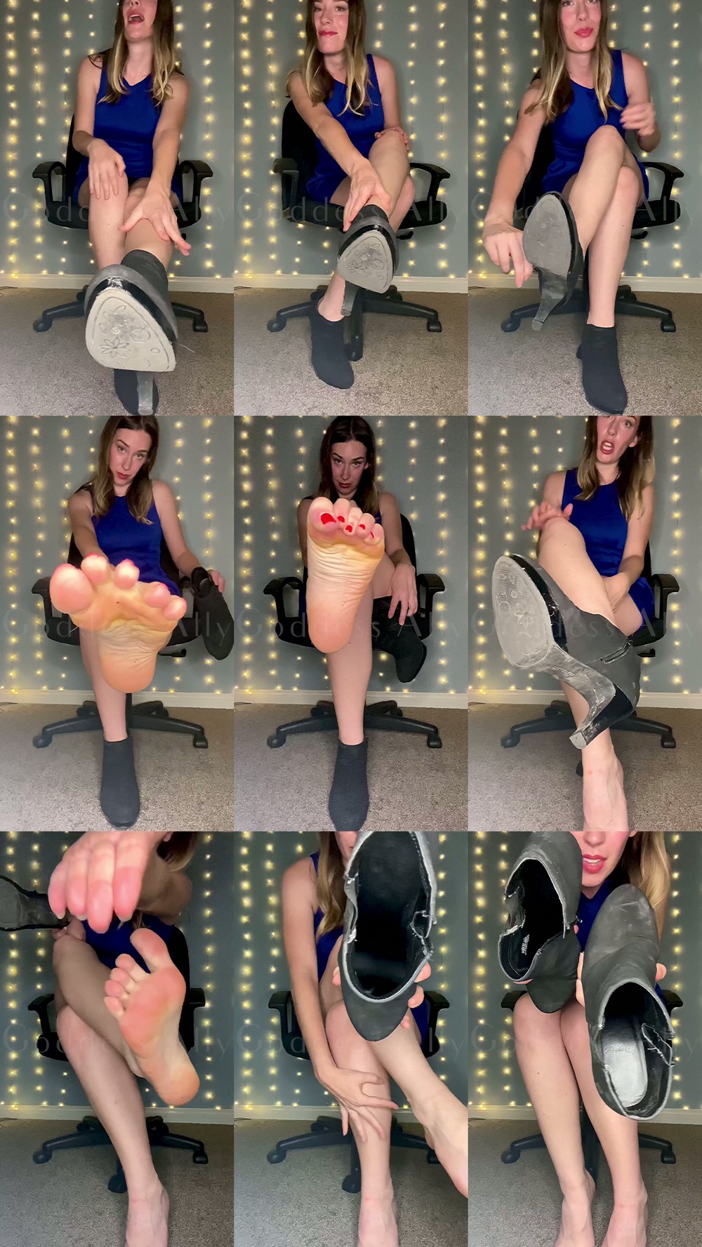 Goddess Ally Etana - POV Sweaty Boot Worship