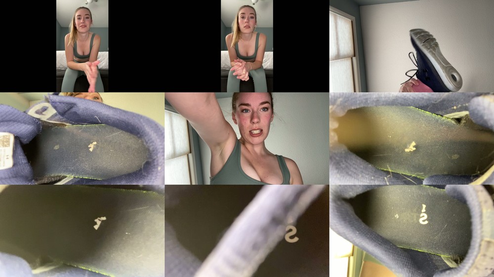 Goddess Ally Etana - POV - Making You Sniff My Stinky Runners