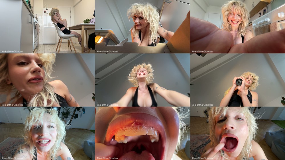 Rise of the Giantess - Giantess Christi - Looks Like You're My Dinner - 4K