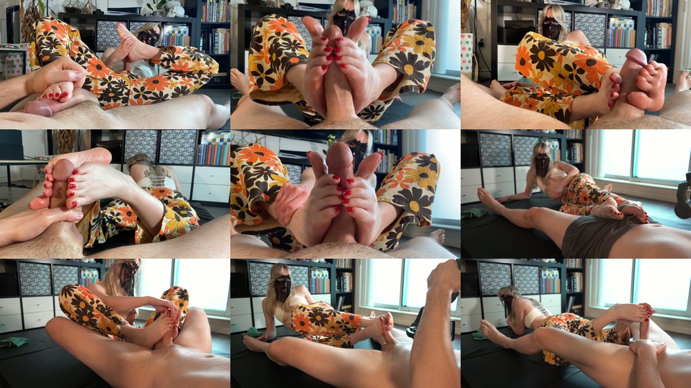 Imilia Audley - Toetallydevine - Futanari Two POV Footjob