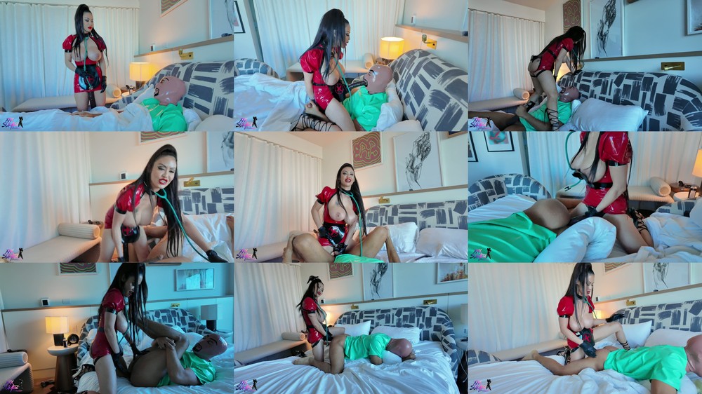 XXX Slayer Productions - Busty Asian MILF Catches Stepson Gooning and Destroys His Virgin Ass