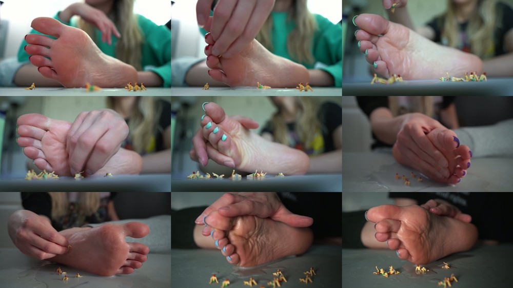 Imilia Audley - Giantess Compilation Feet God
