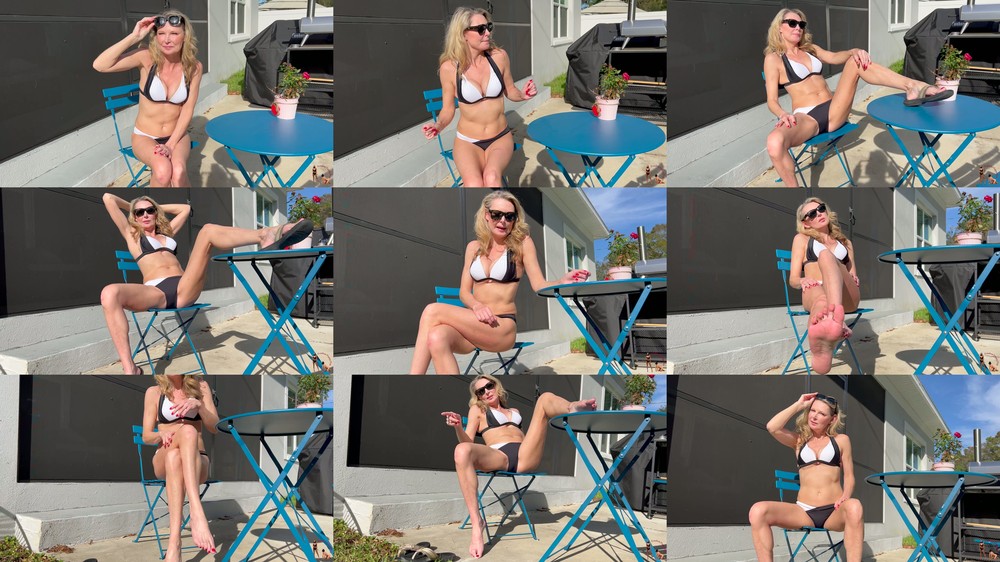 Femdom Puppy Play - Savannah Costello Trains Her Pervy Peeping Neighbor