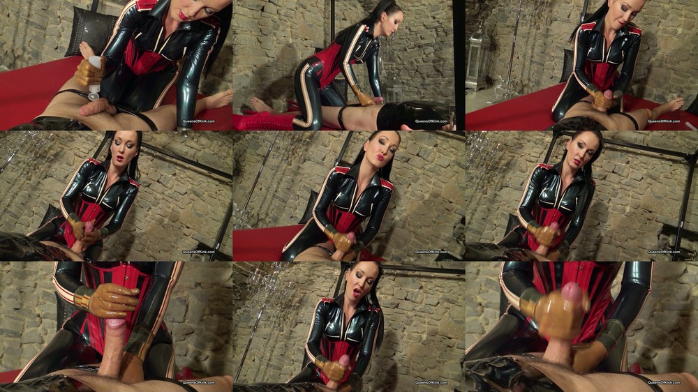 Queens of Kink - Fetish Liza - Ruined orgasm in latex