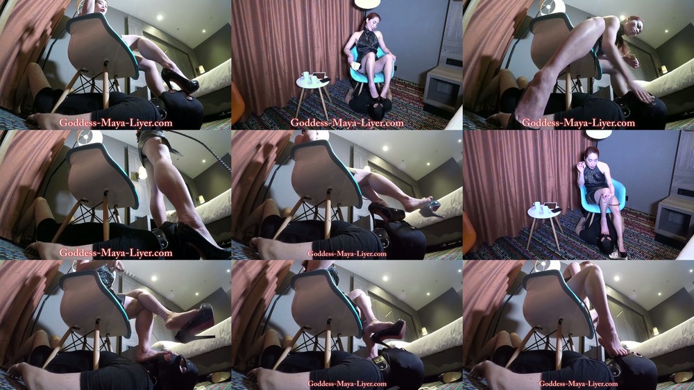 Goddess Maya Liyer - My Whore under My Soles - Boot Domination