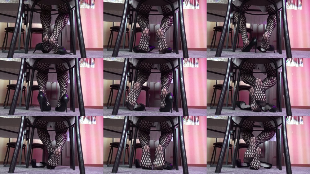 Not An Angel - Victoria under chair Nylon Soles FF